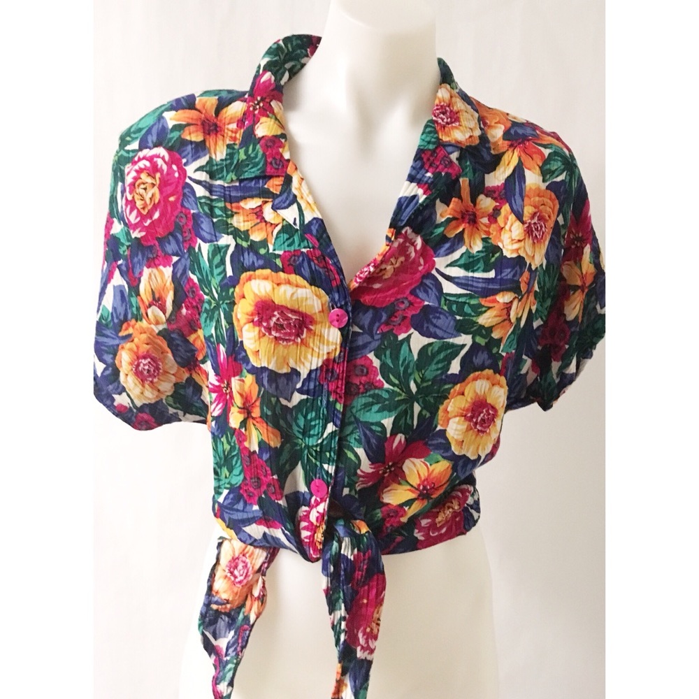 Vintage Tie Up Top Size 12